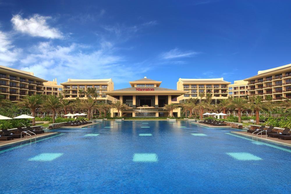Sheraton Shenzhou Peninsula Resort Wanning Exteriör bild