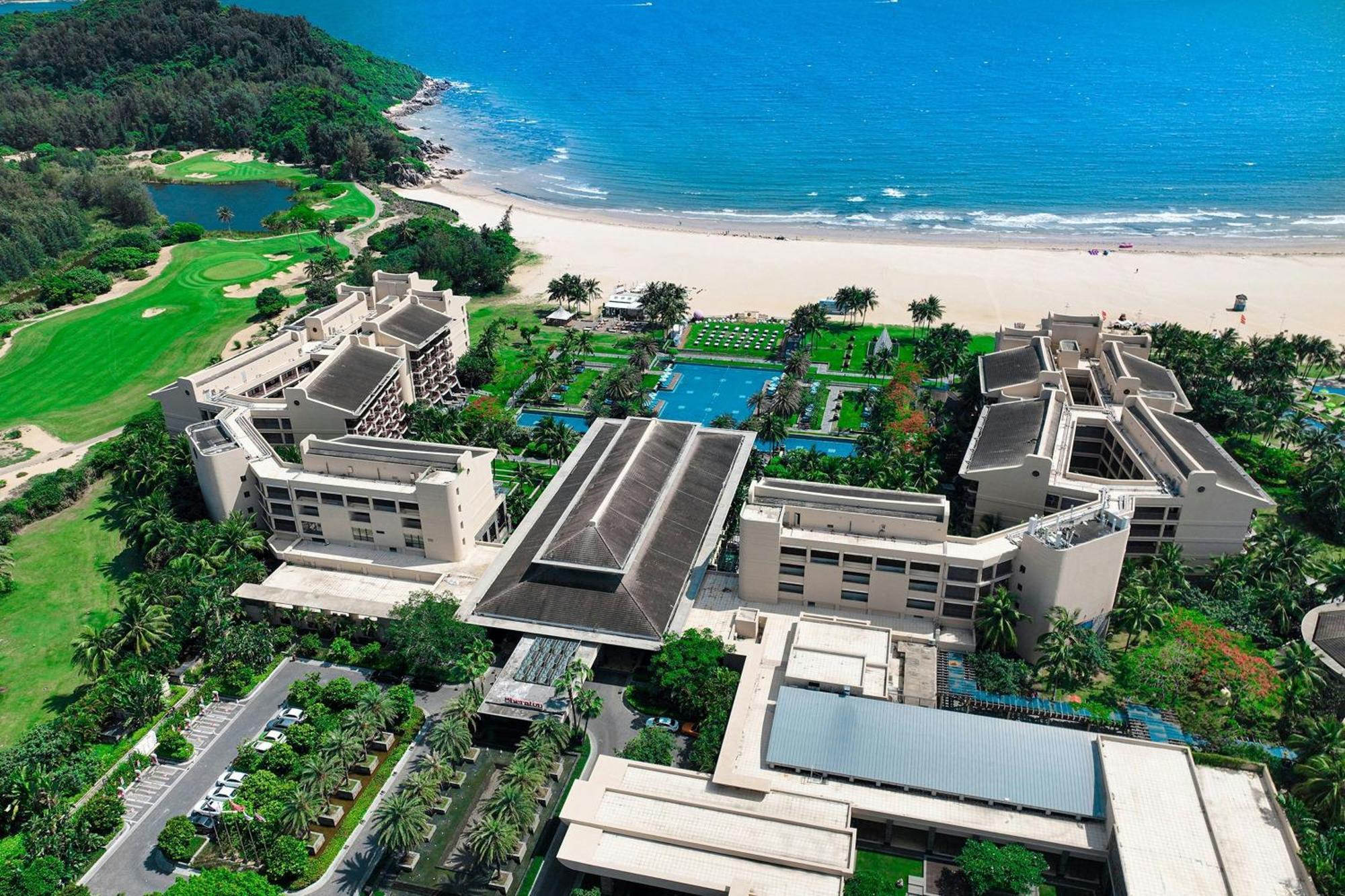 Sheraton Shenzhou Peninsula Resort Wanning Exteriör bild